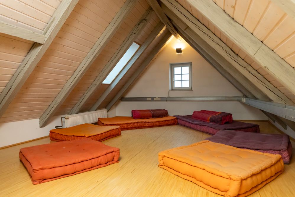 Kreativraum im Dachgeschoss